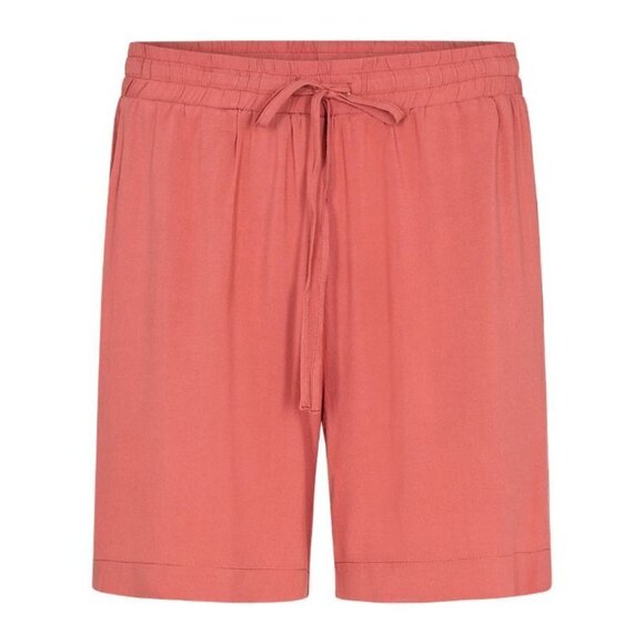 NWT SOYA CONCEPT RADIA 163B Dusty Red Shorts - Picture 9 of 10